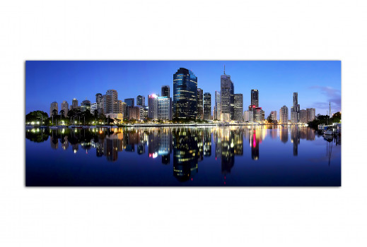Фотокартина в интерьер Мегаполис на закате