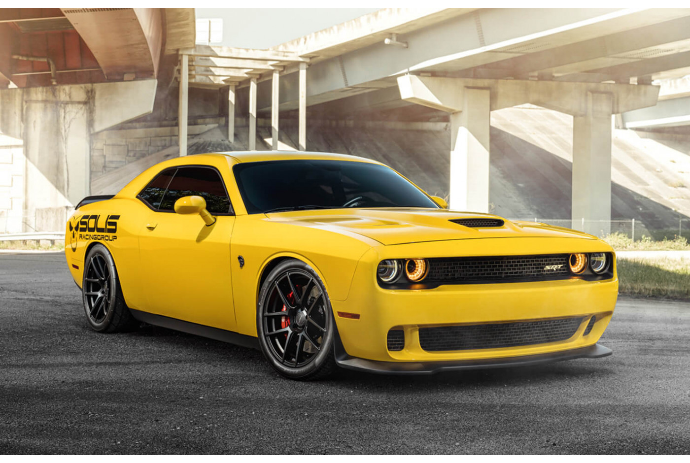 Модульная картина Dodge Challenger | купить картину в Санкт-Петербурге Модульная картина Dodge Challenger